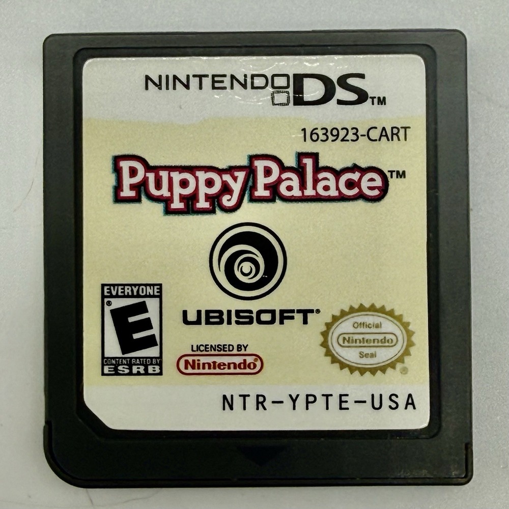 Puppy Palace Nintendo DS Authentic Tested Game Only No Case‎